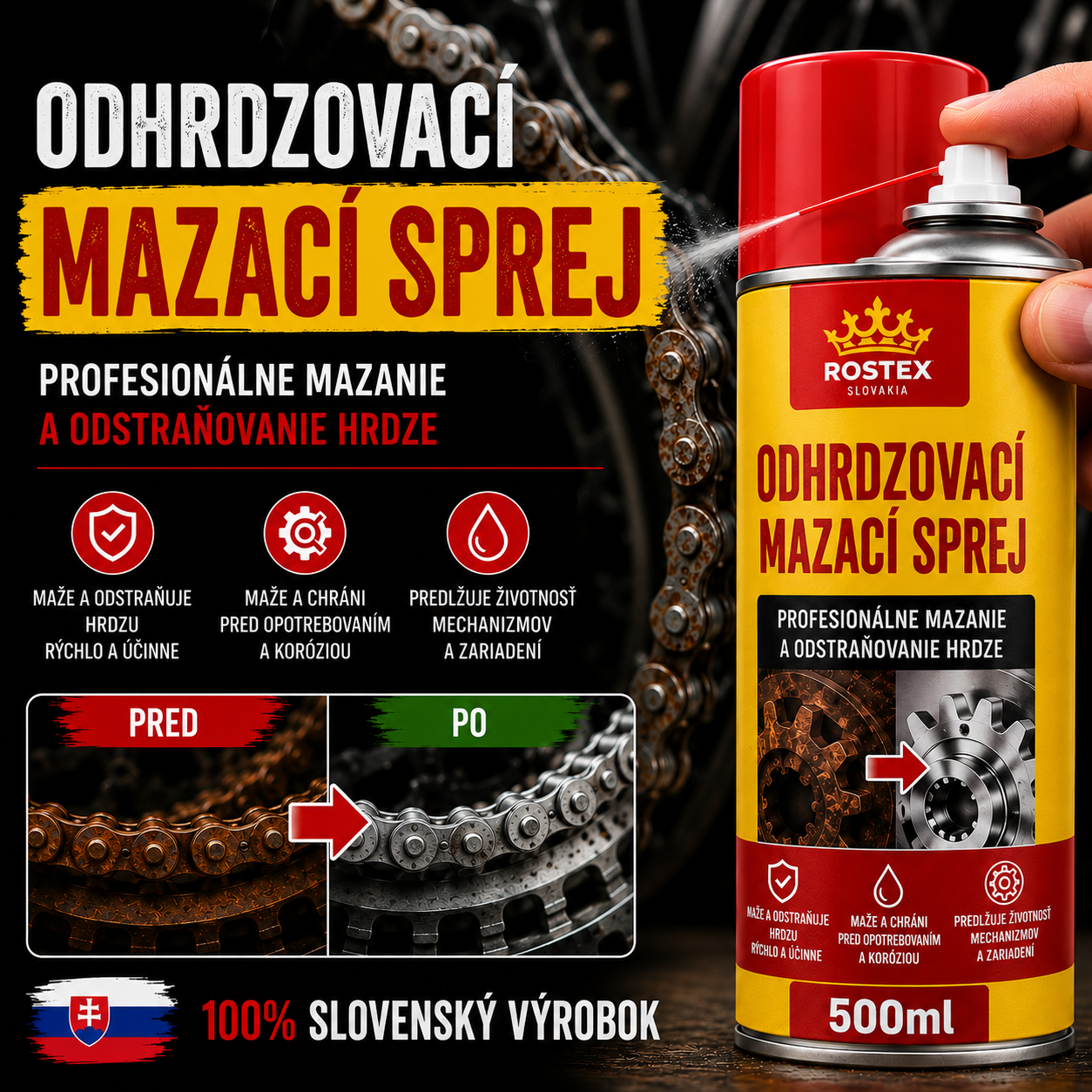 Rýchly Odstraňovač Hrdze